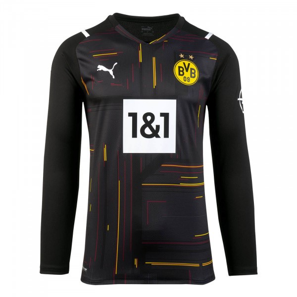 Tailandia Camiseta Borussia Dortmund Portero 2021 2022 Negro